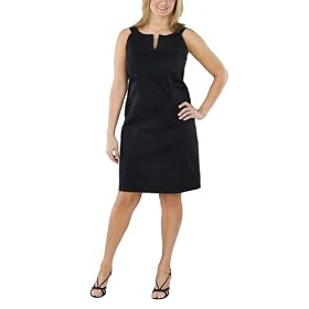 Mossimo® Black Plus Boatneck Dress - Black