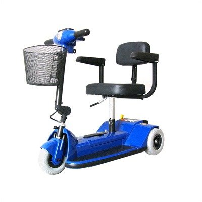 3-Wheel Compact Scooter Color: Blue
