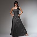 CRUSZ Abendkleid/Ballkleid "Viktoria", Schwarz mit Strass