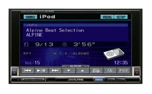 Buy Alpine IVA W205 - DVD player with LCD monitor and AM FM tuner by Alpine now!