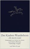Des Knaben Wunderhorn