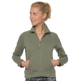 Damen Sweatjacke Lady-Fit Zip Sweat