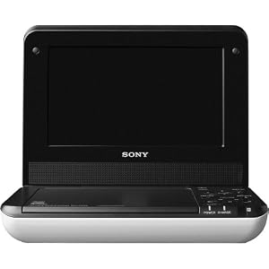 Sony DVP-FX750/W 7-Inch Portable DVD Player, White