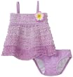 Kate Mack Girls 2-6X Enchanted Orchid 2 Piecec Swim Set