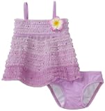Kate Mack Girls 2-6X Enchanted Orchid 2 Piecec Swim Set