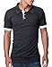 Ohoo Mens Slim Fit Short Sleeve Plain Polo Shirt in Pure Cotton