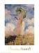 Woman With Umbrella Art Poster Print by Claude Monet, 24x31