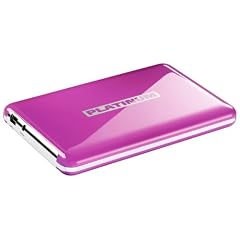 Platinum MyDrive 500GB externe Festplatte (6,4 cm (2,5 Zoll), 5400rpm, USB) violett