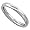 Surgical Steel 3mm Domed Wedding Band Thumb / Toe Ring Comfort-Fit High Polish, size 5