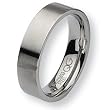 Brushed Flat Stainless Steel Ring (6.0 mm) - Sizes 6-13