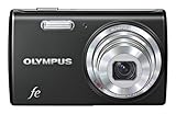 Olympus FE-5040 Digitalkamera (12 Megapixel, 5-fach Zoom, 6,9 cm (2,7 Zoll) Display) Classic Black