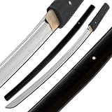 Handmade Japanese Shirasaya Samurai Katana Sword Sharp