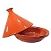 Le Souk Ceramique CT-NAT-12 12-Inch Cookable Tagine, Natural Clear Glaze