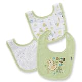 Gerber Interlock Dribber Bib, 3 Pack, Neutral