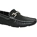 SHOE ARTISTS BET on Black Slip On Loafers