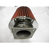 91-99 Nissan 200sx Sentra Altima Air Intake MAF Adapter and Red Air Filter by High performance parts