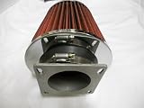 91-99 Nissan 200sx Sentra Altima Air Intake MAF Adapter and Red Air Filter