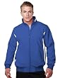 Mens 88% polyester & 12% Spandex bonded stretch woven water resistant Jacket