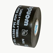 Shurtape PW-100 Corrosion Protection Pipe Wrap Tape: 2 in. x 100 ft. (Black)
