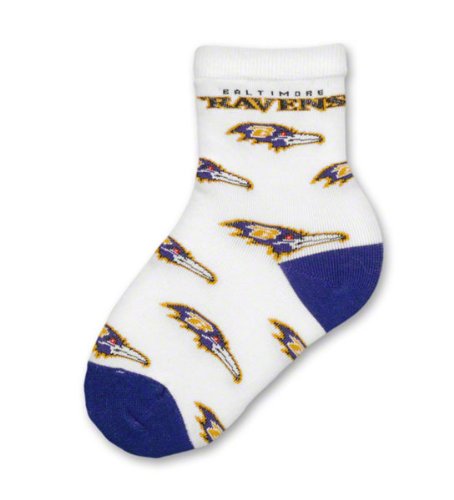 Baltimore Ravens Toddler Purple NFL Socks