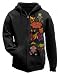 Insane Clown Posse - Cards Fleece Zip-Up Fleece in Black