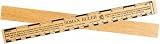 Roman History Numerical System Wooden Ruler/Rule