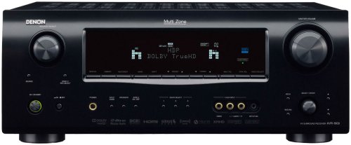 Denon AVR-1909 7.1 CH/5.1+2 CH Independent Zone Home Theater Receiver