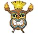 Brown Tiki Idol 33