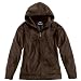 Women's Silken Fleece Jacket, Chocolate