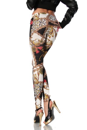 Amour- Women Vertical Stripes Striped Ankle Length Footless Legging