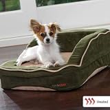 Pet Supplies : Dolce Vita Therabed Heated Pet Bed - Rectangular Size: X-Small