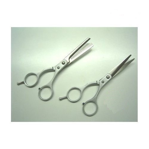 Friseurschere Haarschere + Modellierschere Schere SET