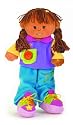 Teach-A-Tot Doll - African American Girl