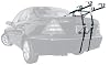 Allen 102S Premium 2-Bike Trunk Mount Rack