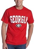 Georgia Bulldogs 100% Cotton Short Sleeve T-Shirt