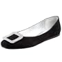 Nina Women's Yaki-Sl Flat,Black,10 M US