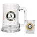 Oakland Athletics MLB Boilermaker Set - Primary Logo by Great American Products