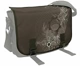 DadGear Messenger Diaper Bag - Concentric Circles