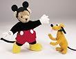 VHTF Limited Edition Walt Disney Mohair Mickey Mouse Muffy Bear NEB
