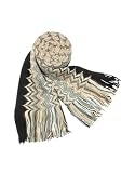 Missoni Multicolor Fringed Knit Long Scarf Variation 2