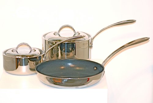 CIA Masters Collection 7 Ply Copper Core Stainless Steel 5 Piece Cookware Set product image