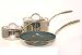 CIA Masters Collection 7 Ply Copper Core Stainless Steel 5 Piece Cookware Set
