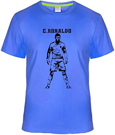 So Cool Monochrome Soccer Real Madrid C Ronaldo T-Shirt For Mens