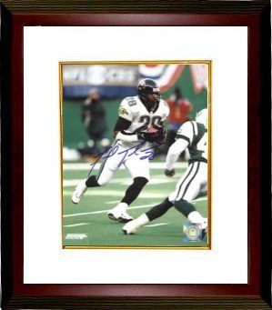 Fred Taylor signed Jacksonville Jaguars 8x10 Photo Custom Framed