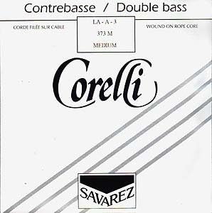 Corelli Tungsten Orchestra 3/4 Upright String Double Bass A String - Medium Gauge - Tungsten-Wound Steel Rope Core