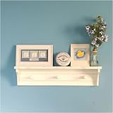 Product details for dick 36 wall shelf white