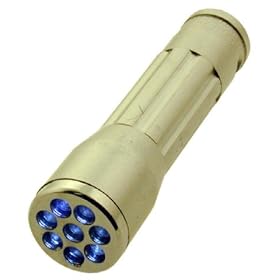 3 5/8" LIGHT-WEIGHT 8-LED FLASHLIGHT 1" DIAMETER