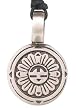 Southwestern Style Sun Pewter Pendant Necklace