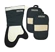 Ritz Gourmet Collection 3-Piece Mitz and Thumb Mitt Set, Black