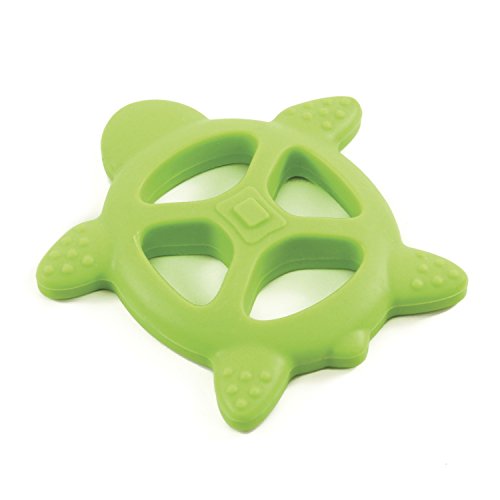 Bumkins Silicone Teether, Turtle